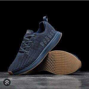 NOBULL Dark Blue Mesh Sneakers